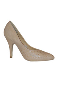 Beige-studded-court-shoe