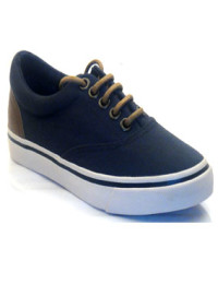 Boys-Navy-beige-trainers