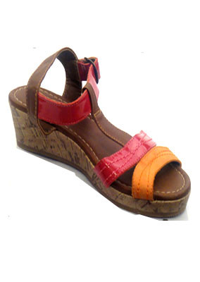 Multi-wedge-sandal