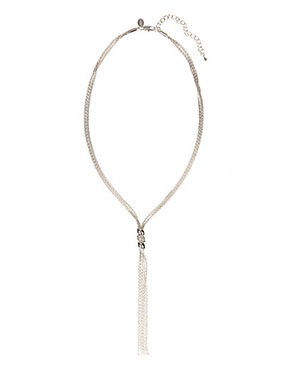 19-50P-Silver-Plated-Twisted-Chain-Diamante-Y-Necklace
