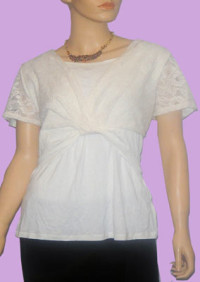 Ivory-front-knot-top